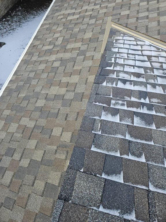 Gutter installation project